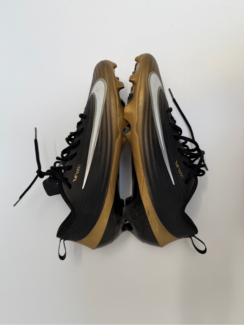 Nike Men’s Football Cleats — Black & Gold